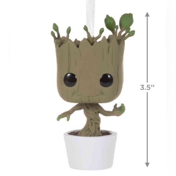 Marvel Guardians of the Galaxy Groot Funko POP! Hallmark Ornament - Picture 3 of 5